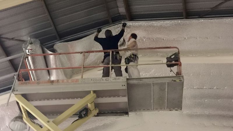 פרויקטים בתחום בידוד תרמי בתקרות פנים