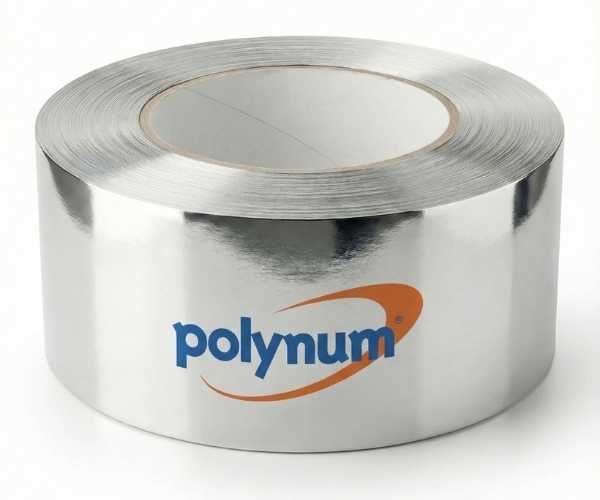לחיצה להגדלת תמונה סרט אלומיניום דביק מבית Polynum ברוחב 75 מ