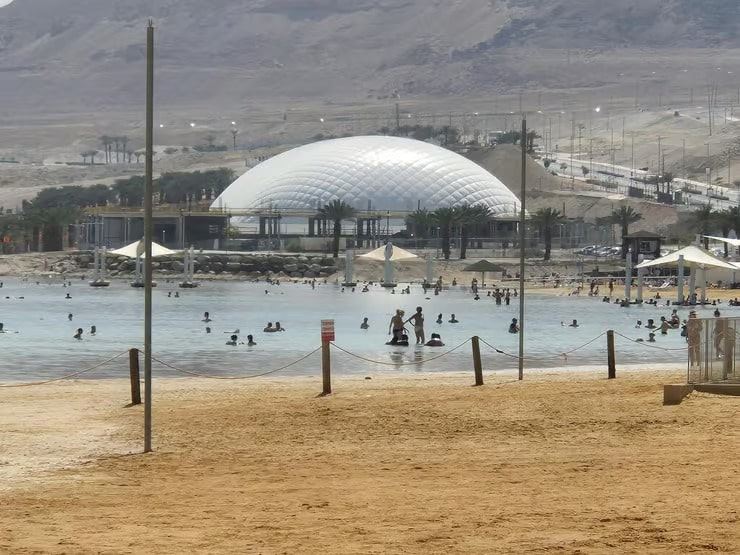 מתחם דום אקספו ים המלח עם בידוד פולינום